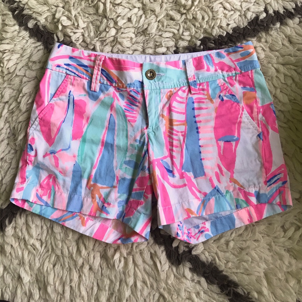 Lilly Pulitzer size 0 Pastel Shorts
